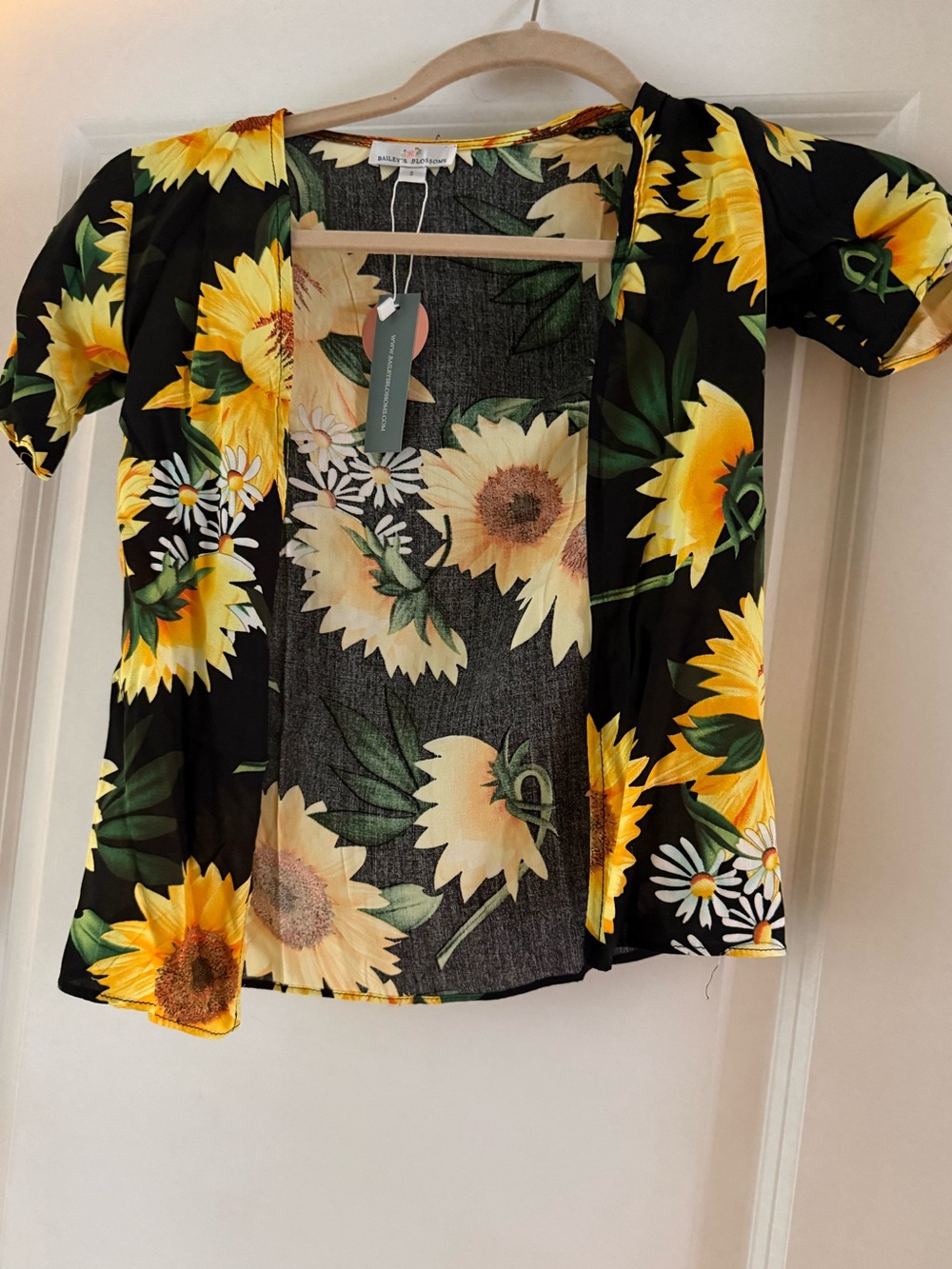 Toddler Sunflower Cardigan Size small